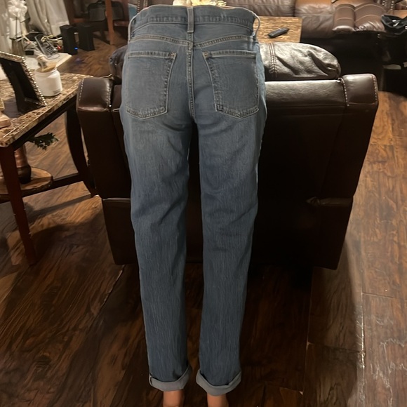Old Navy Blue Straight Leg Jeans - Picture 4 of 4